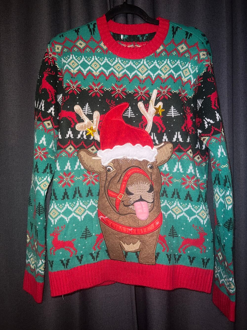 Ugly Christmas Sweater Xmas Size Medium